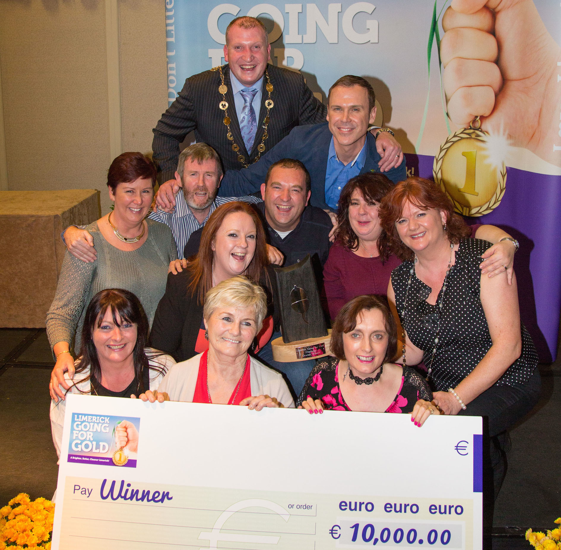 Castleconnell wins top prize in Limerick Going For Gold