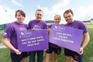 Sports stars join ranks of Clionas Foundation Purple Platoon